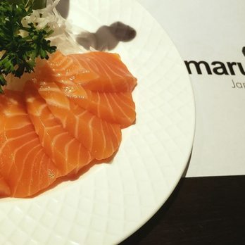 Marui Sushi - Salmon sashimi that melts like butter - Japanese Near Me - Corona, California