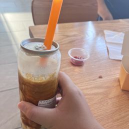 Brown sugar milk tea Brown sugar milk tea
