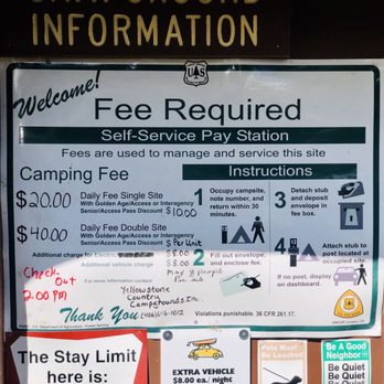Baker's Hole Campground - Fees - Campgrounds Near Me - West Yellowstone, Montana Baker's Hole Campground - Fees - Campgrounds Near Me - West Yellowstone, Montana