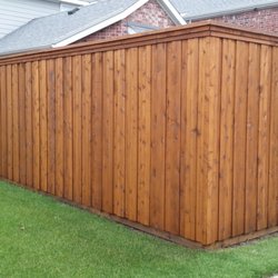 Cedar Creek Fences - 8' Board on Board with Top Cap