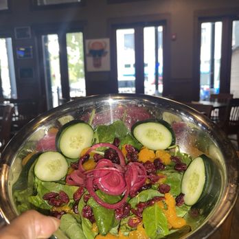 Old Iron Post - Salad! It was fresh and good. - Bars Near Me - Sherman, Texas