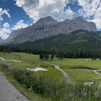 Kananaskis Country Golf Course - Pano of the course and mountains - Golf Near Me - Kananaskis, Alberta Kananaskis Country Golf Course - Pano of the course and mountains - Golf Near Me - Kananaskis, Alberta