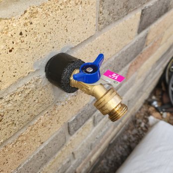 EPW Services - Added a new outside faucet for a customer's backyard. - Plumbing Near Me - Tomball, Texas
