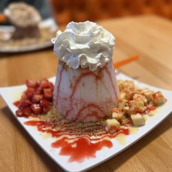 Vampire Penguin - Granbury - Strawberry cheesecake snow