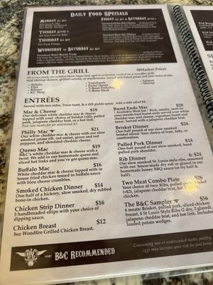 Menu photo 2 B & C Barbeque Wichita, KS Menu photo 2 B & C Barbeque Wichita, KS
