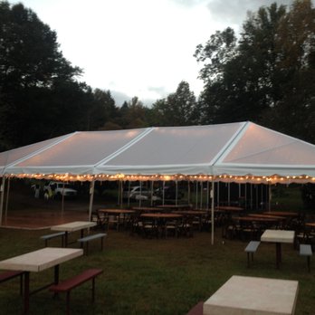 Upstate Event Services - 30 X 45 Clear Top Tent - Party Equipment Rentals Near Me - Greenville, South Carolina