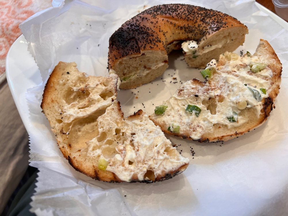 Hot Bagels and Deli Logo