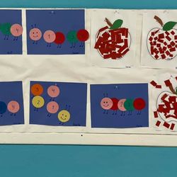 Nurtury Preschool and Kindergarten  - The kids use a variety of art materials daily.