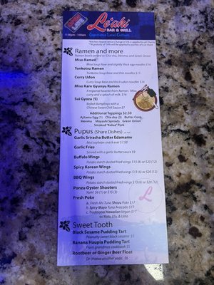 Menu photo 7 Leahi Bar & Grill Honolulu, HI Menu photo 7 Leahi Bar & Grill Honolulu, HI