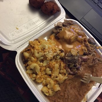 Dukes Barbecue - That's just a lot of food.  $10 BBQ Plate at Drive Thru. - Barbeque Near Me - Walterboro, South Carolina