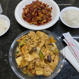 3. Seafood Tofu - aka, 8 things tofu and 31. Crispy Chicken with Chili 3. Seafood Tofu - aka, 8 things tofu and 31. Crispy Chicken with Chili