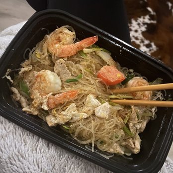 Sugar Palm - Pad Woon Sen with Shrimp and added extra pork. Ordering off their website gives you this option. - Thai Near Me - Alexandria, Virginia Sugar Palm - Pad Woon Sen with Shrimp and added extra pork. Ordering off their website gives you this option. - Thai Near Me - Alexandria, Virginia