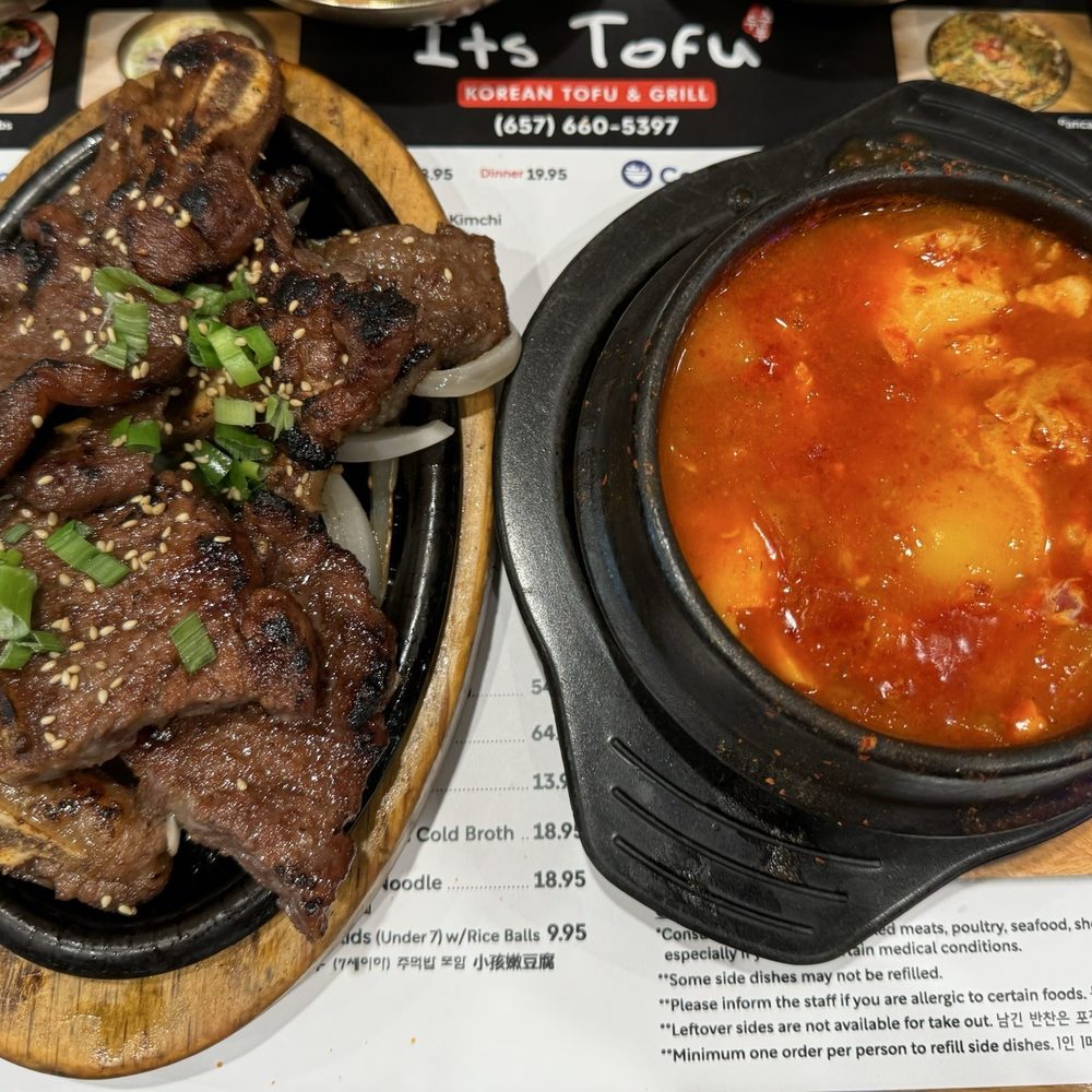 Its Tofu - LA BBQ 35. LA Beef Short Rib & Tofu Soup - Korean Near Me - Irvine, California Its Tofu - LA BBQ 35. LA Beef Short Rib & Tofu Soup - Korean Near Me - Irvine, California