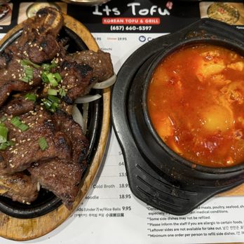 Its Tofu - LA BBQ 35. LA Beef Short Rib & Tofu Soup - Korean Near Me - Irvine, California Its Tofu - LA BBQ 35. LA Beef Short Rib & Tofu Soup - Korean Near Me - Irvine, California