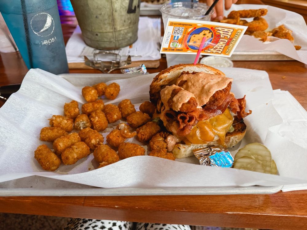 Food from Licari's Bar and Grill