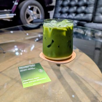 Commons Cafe - Matcha, iced, oat milk, agave - Coffee & Tea Near Me - Irvine, California