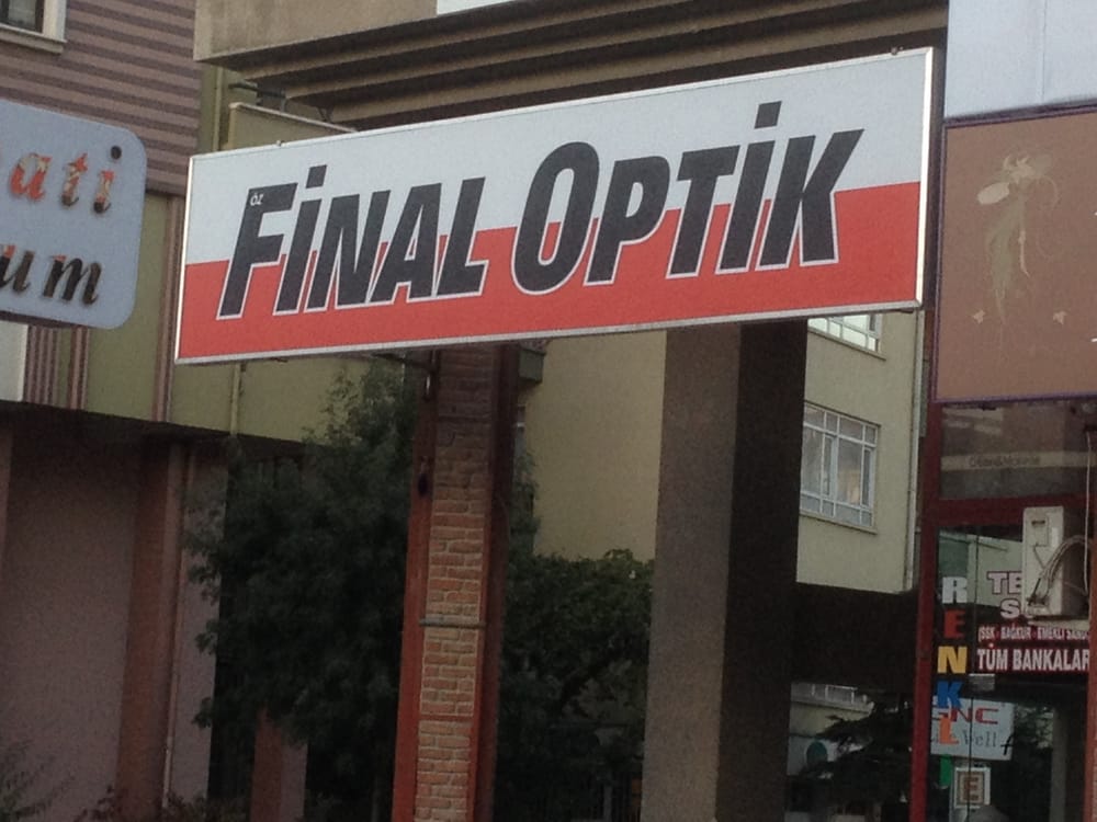 FINAL OPTIK Updated September 2024 No 36 D 17, Ankara, Turkey Eyewear & Opticians