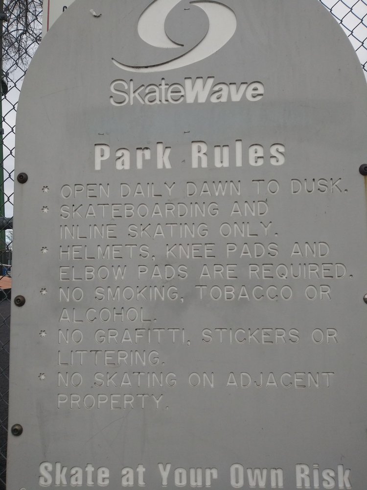 Skate Park and Hockey Rink Logo