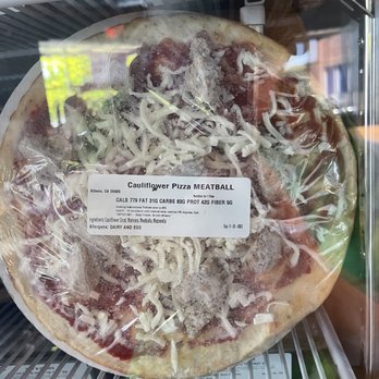 Clean Eatz - Meatball pizza - Health Markets Near Me - Athens, Georgia Clean Eatz - Meatball pizza - Health Markets Near Me - Athens, Georgia