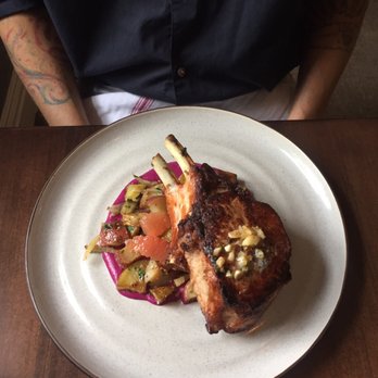 Bouquet Restaurant - Tomahawk pork chop! - Bars Near Me - Covington, Kentucky