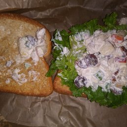 Chicken Salad Pecan Sandwich