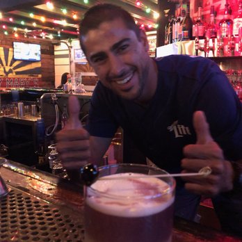 The Hills Pub - Bartender Manny, cool AF. Made my hubby his first NY Whiskey Sour. - Pubs Near Me - La Mesa, California The Hills Pub - Bartender Manny, cool AF. Made my hubby his first NY Whiskey Sour. - Pubs Near Me - La Mesa, California