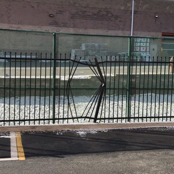 Extra Space Storage - Another day... (notice the snow) fence still not fixed. - Self Storage Near Me - Bloomfield, New Jersey