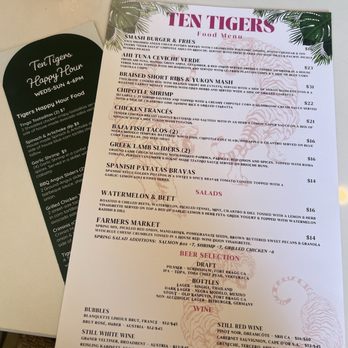Ten Tigers - Cocktail Bars Near Me - Ventura, California Ten Tigers - Cocktail Bars Near Me - Ventura, California