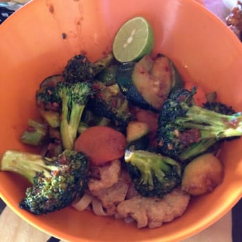 Green Restaurant - Singapore orange noodle bowl - Vegetarian Near Me - Tempe, Arizona Green Restaurant - Singapore orange noodle bowl - Vegetarian Near Me - Tempe, Arizona
