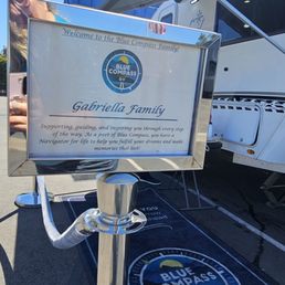 Blue Compass made us feel special and celebrated with us! Blue Compass made us feel special and celebrated with us!