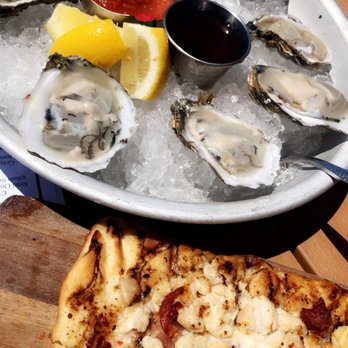 Boca Oyster Bar - Oysters and clams casino flatbread - New American Near Me - Bridgeport, Connecticut Boca Oyster Bar - Oysters and clams casino flatbread - New American Near Me - Bridgeport, Connecticut