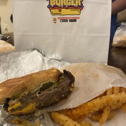 MrBeast Burger - The flattened, cold, beast burger.