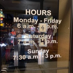Updated hours as of 11/16/2021 Updated hours as of 11/16/2021