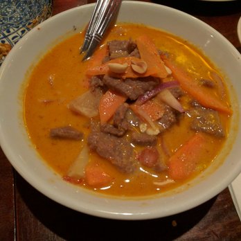 Rasa - Massaman curry with beef, potatoes and peanuts in a coconut sauce. - Malaysian Near Me - New York, New York