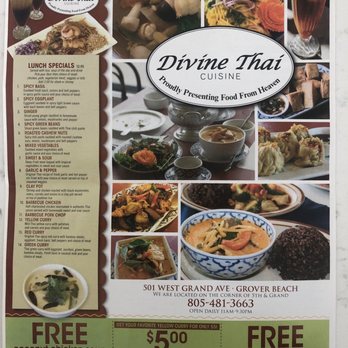 Divine Thai - Thai Near Me - Grover Beach, California Divine Thai - Thai Near Me - Grover Beach, California