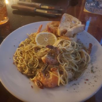 Cask Strength Bar and Kitchen - Shrimp scampi-$20 - Cocktail Bars Near Me - Bakersfield, California