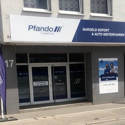 Pfando - Kfz-Pfandleihhaus Stuttgart - Außenansicht Pfando Stuttgart