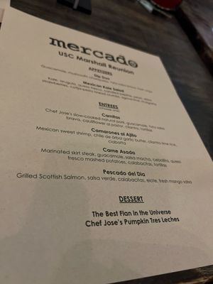 Menu photo 8 Mercado - Pasadena Pasadena, CA