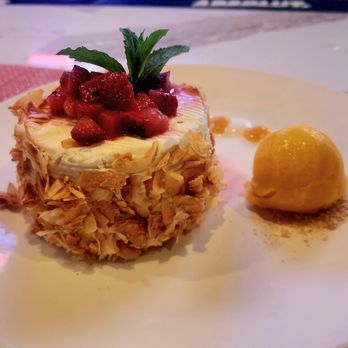 Char Steakhouse - Coconut cake!  We had it for dinner! - Steakhouses Near Me - Raritan, New Jersey
