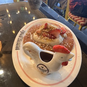 Breakfast Republic - Tres leche pancake vegan - Breakfast & Brunch Near Me - Long Beach, California Breakfast Republic - Tres leche pancake vegan - Breakfast & Brunch Near Me - Long Beach, California
