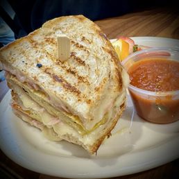 Prosciutto & Cheese Breakfast Panini