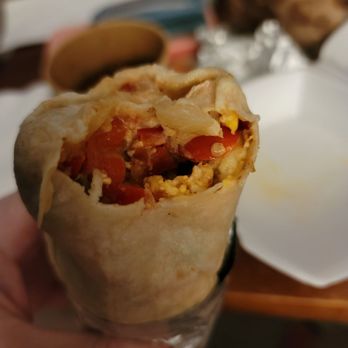 Taco Zocalo - Breakfast burrito..Very heavy & very filling. We didn't order with a protein, but you don't need it with all the delicious goodness inside. - Mexican Near Me - Chantilly, Virginia Taco Zocalo - Breakfast burrito..Very heavy & very filling. We didn't order with a protein, but you don't need it with all the delicious goodness inside. - Mexican Near Me - Chantilly, Virginia