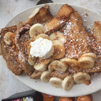 Crackers & Co Cafe - Butterfinger French Toast, tasted just as great as it looks! - American Near Me - Tempe, Arizona