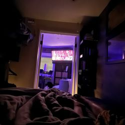 Studio 1080 Hollywood - TV watchable from the bed