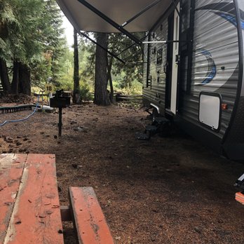 Volcano Country RV Park - Picnic table and BBQ grill (no fires but they have designated fire pits). - RV Parks Near Me Volcano Country RV Park - Picnic table and BBQ grill (no fires but they have designated fire pits). - RV Parks Near Me