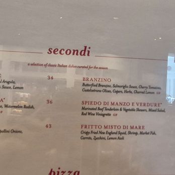 Eataly - Bad lighting...but better than nothing. No sign of a menu on their website. :( - Grocery Near Me - Aventura, Florida Eataly - Bad lighting...but better than nothing. No sign of a menu on their website. :( - Grocery Near Me - Aventura, Florida