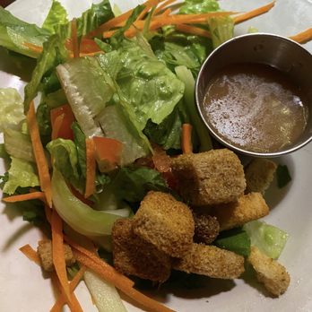 Crabby's Seafood Bar & Grill - Salad with honey lavender dressing - Seafood Near Me - Joplin, Missouri