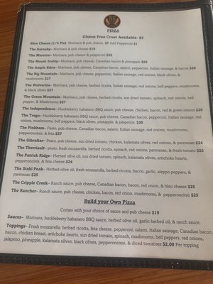 Menu photo 3 Trego Pub and General Store Trego, MT Menu photo 3 Trego Pub and General Store Trego, MT