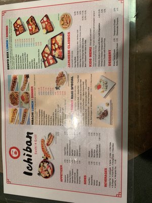 Menu photo 2 Ichiban Bossier City, LA