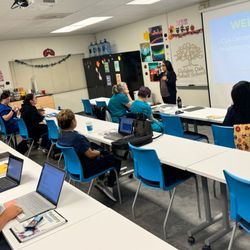 Golden Oak Adult School - Our Licensed Phlebotomy Class being taught by UCLA staff